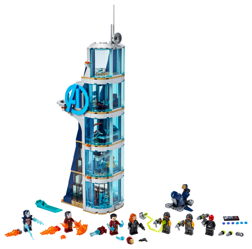 76166 Avengers Tower Battle Sets