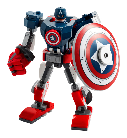 76168 Captain America Mech Armour Sets