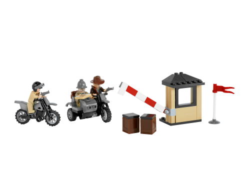7620 Indiana Jones Motorcycle Chase Sets