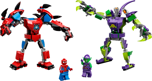 76219 Spider-Man & Green Goblin Mech Battle Sets