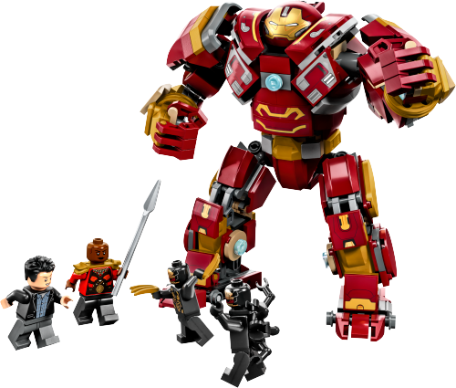 76247 The Hulkbuster: The Battle of Wakanda Sets