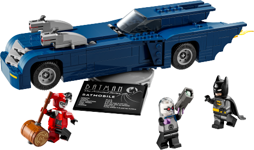76274 Batman with the Batmobile vs. Harley Quinn and Mr. Freeze Sets