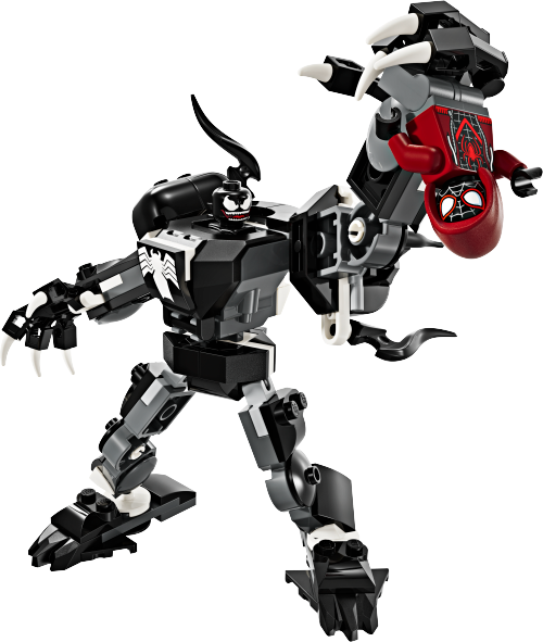 76276 Venom Mech Armour vs. Miles Morales Sets