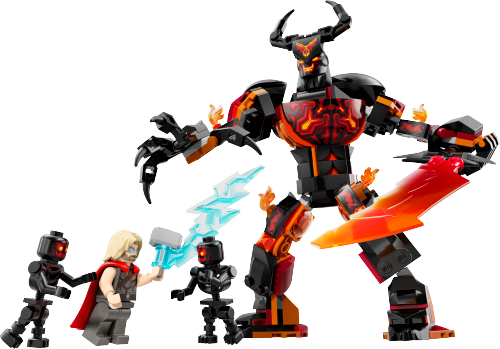 76289 Thor vs. Surtur Construction Figure Sets