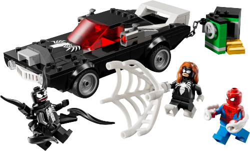 Spider-Man vs. Venom Muscle Car Sets