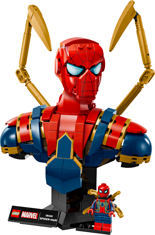 Iron Spider-Man Bust Sets