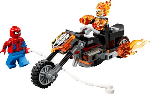 Spider-Man vs. Ghost Rider Motorcycle Sets