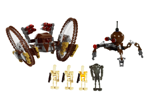 7670 Hailfire Droid & Spider Droid Sets