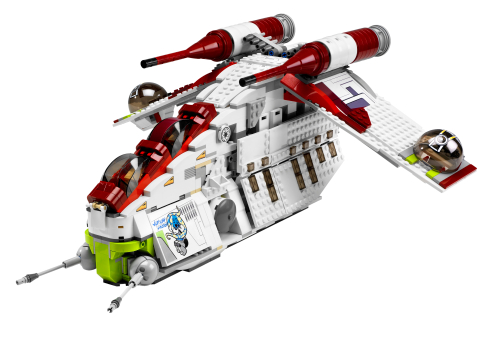 7676 Republic Attack Gunship Sets