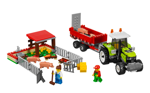 7684 Pig Farm & Tractor Sets