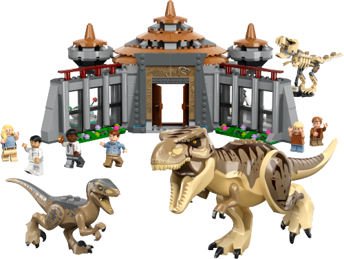 76961 Visitor Centre: T. rex & Raptor Attack Sets