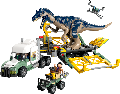 76966 Dinosaur Missions: Allosaurus Transport Truck Sets