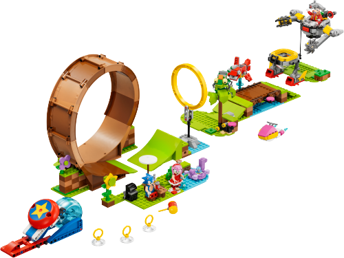 76994 Sonic's Green Hill Zone Loop Challenge Sets