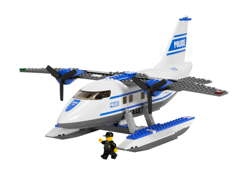 7723 Police Pontoon Plane Sets