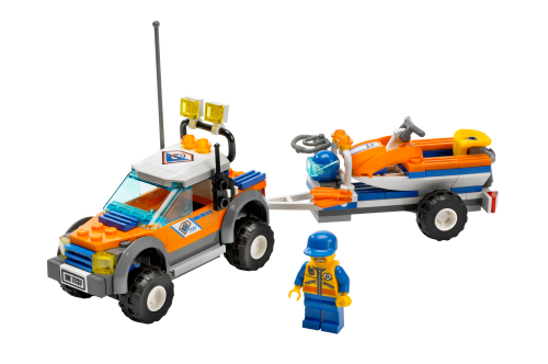 7737 Coast Guard 4WD & Jet Scooter Sets