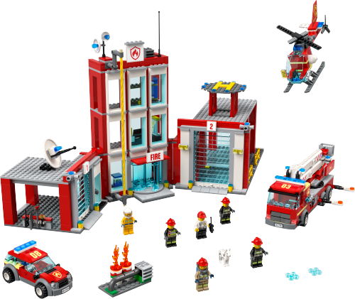 77944 Fire Station Headquarters Sets