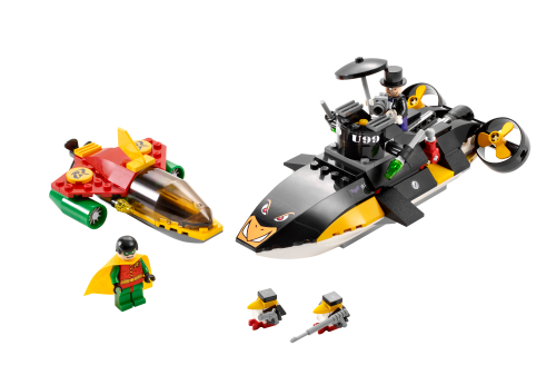 7885 Robin's Scuba Jet: Attack of The Penguin Sets
