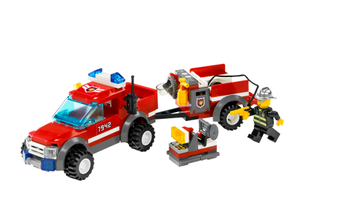 7942 Fire Pick-up Truck Sets