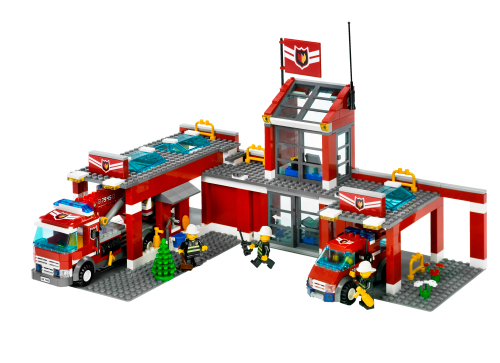 7945 Fire Station Sets