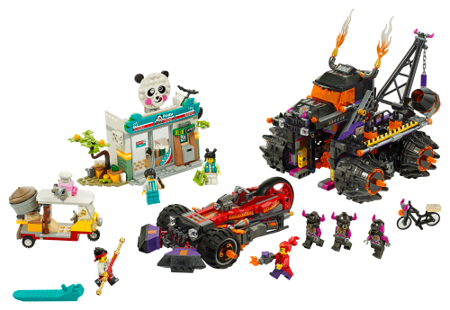 80011 Red Son’s Inferno  Truck Sets