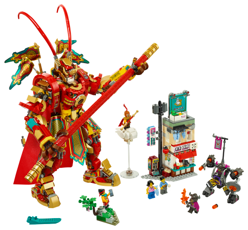 80012 Monkey King  Warrior Mech Sets