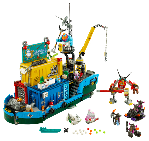 80013 Monkie Kid’s Team  Secret HQ Sets