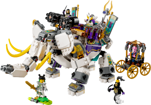 80043 Yellow Tusk Elephant Sets