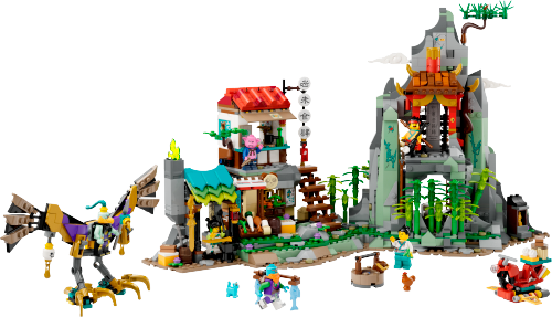 80044 Monkie Kid's Team Hideout Sets