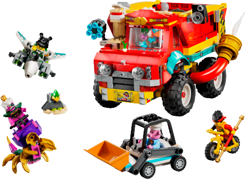 80055 Monkie Kid's Team Power Truck Sets