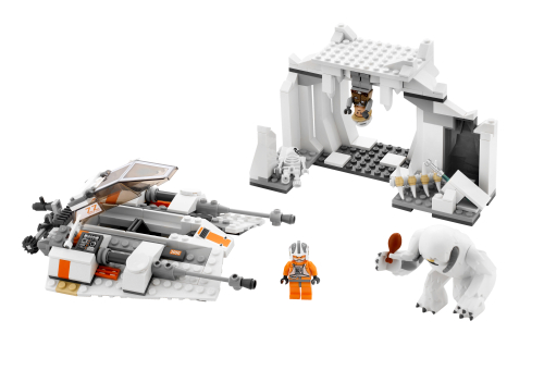 8089 Hoth Wampa Cave Sets