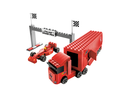 8153 Ferrari F1 Truck Sets