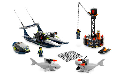 8633 Mission 4: Speedboat Rescue Sets