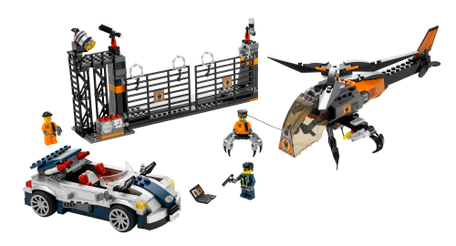 8634 Mission 5: Turbocar Chase Sets