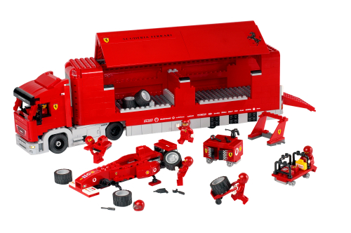 8654 Scuderia Ferrari Truck Sets