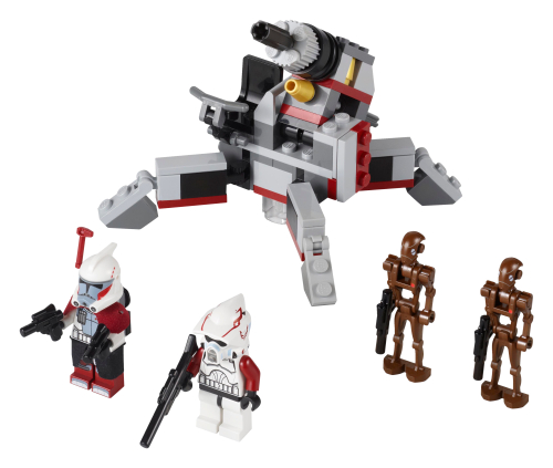 9488 Elite Clone Trooper & Commando Droid Battle Pack Sets
