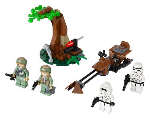 9489 Endor Rebel Trooper & Imperial Trooper Battle Pack Sets