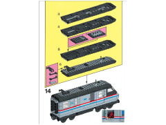 LEGO 10001 instructions page 19 – build guide