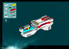 LEGO 10019 instructions page 8 – build guide