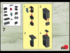 LEGO 10022 instructions page 9 – build guide