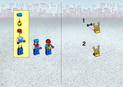 LEGO 10027 instructions page 2 – build guide