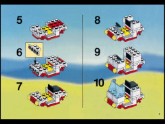 LEGO 10036 instructions page 3 – build guide