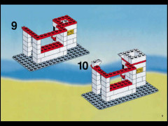 LEGO 10036 instructions page 9 – build guide