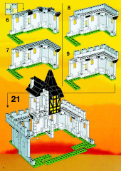 LEGO 10039 instructions page 8 – build guide