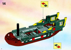 LEGO 10040 instructions page 16 – build guide