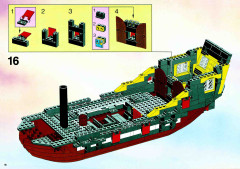 LEGO 10040 instructions page 18 – build guide