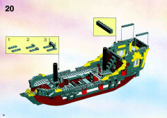 LEGO 10040 instructions page 22 – build guide