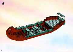 LEGO 10040 instructions page 8 – build guide