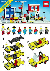 LEGO 10041 instructions page 1 – build guide