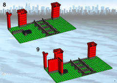 LEGO 10128 instructions page 9 – build guide