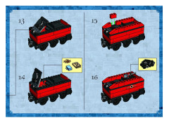 LEGO 10132 instructions page 17 – build guide